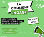 Offre d'emploi : gradué au service environnement